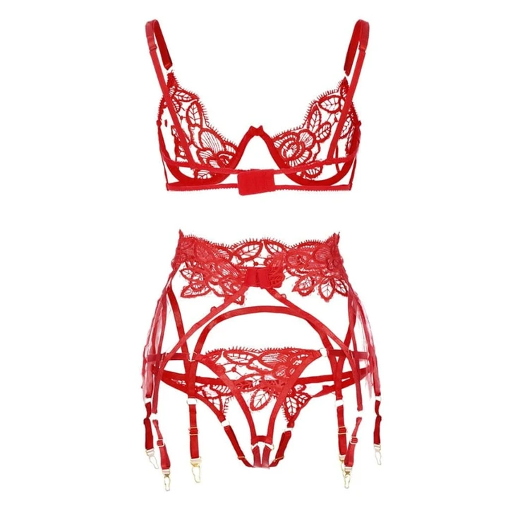 The Heat Is On  lace  lingerie set